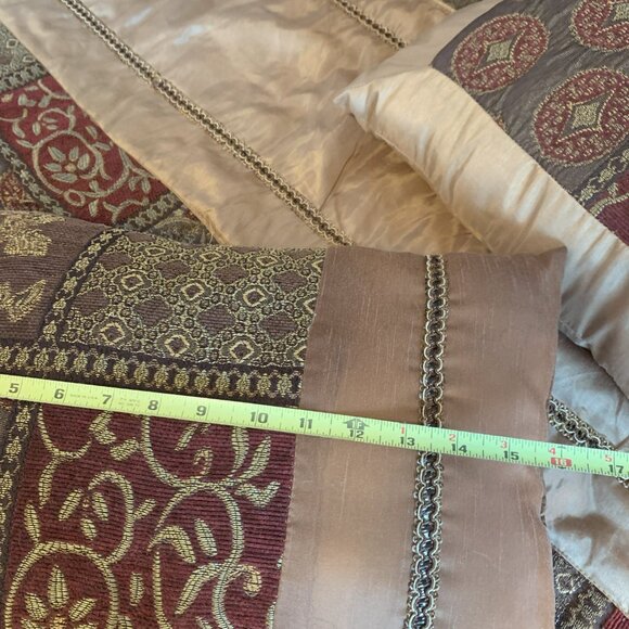 Tuscan Opulent Old World Patchwork Comforter Set - Double/Queen Size - Picture 8 of 14